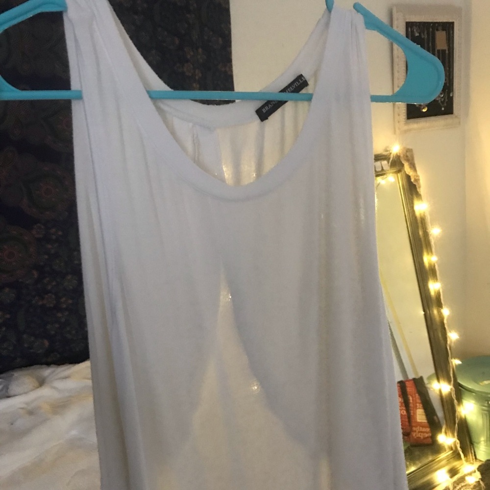 Brandy Melville Flowy Open-Back Tank